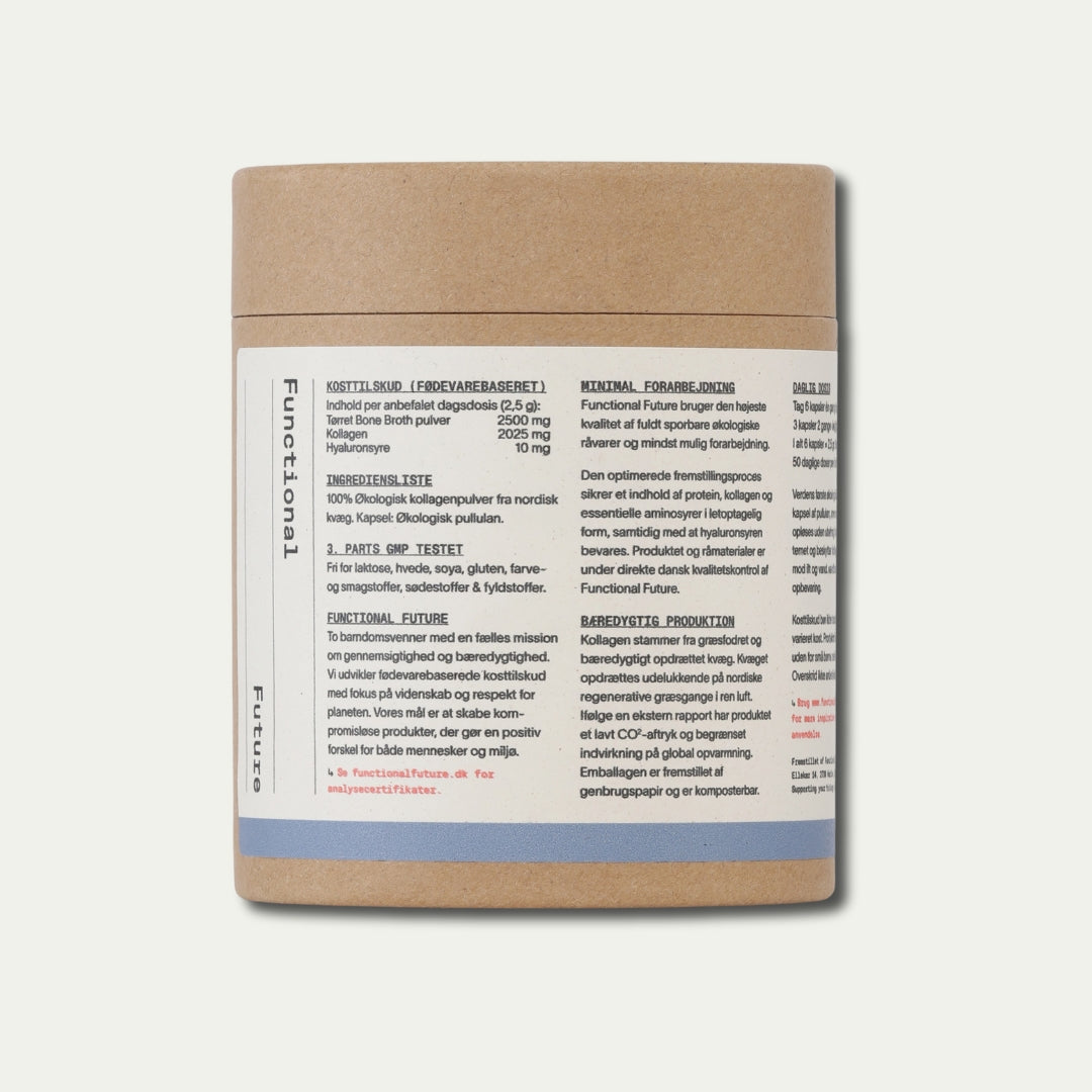 Økologisk Bone Broth Kollagen (kapsler) - Functional Future